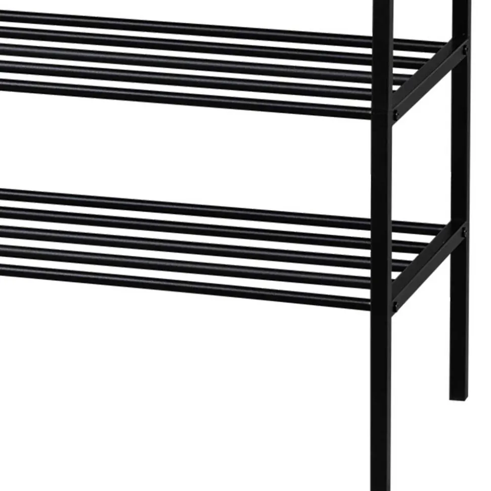 Metallregal mit acht Schuhgittern - Top