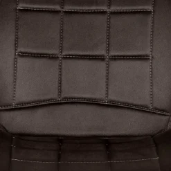 Microfaser Küchenstuhl in Anthrazit - Crocodile (2er Set)