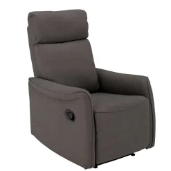 Microfaser TV Relaxsessel in Dunkelgrau - Vergoma
