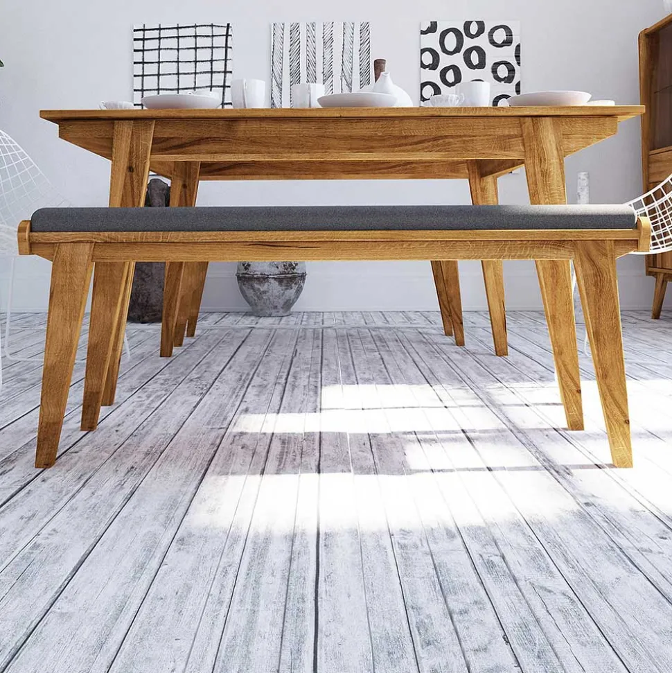 Mid Century Style Esszimmerbank in elf Breiten - Hardus