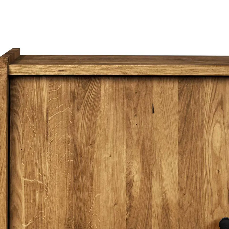 Mid Century TV Lowboard aus Wildeiche massiv - Hardus