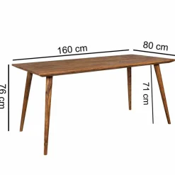 Mid-Century Tisch Cospic in rechteckig oder quadratisch