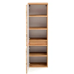 Midi Badschrank in Holzoptik Wildeiche - Drumias