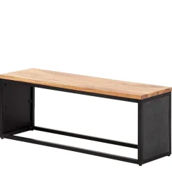 Minimalistische Bank aus Akazie Massivholz - Zyrafete