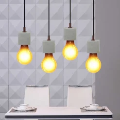 Minimalistische Hängelampe ohne Schirm - Brossiny