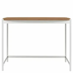 Minimalistischer Schreibtisch in Walnuss Optik - Zyreano