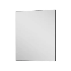 Minimalistischer Wandspiegel in Anthrazit - Vlatu