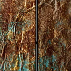 Mobiler Raumteiler faltbar mit abstraktem Motiv - Zirus