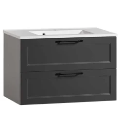 Modern Country Badeinrichtung Set - Novelya (dreiteilig)