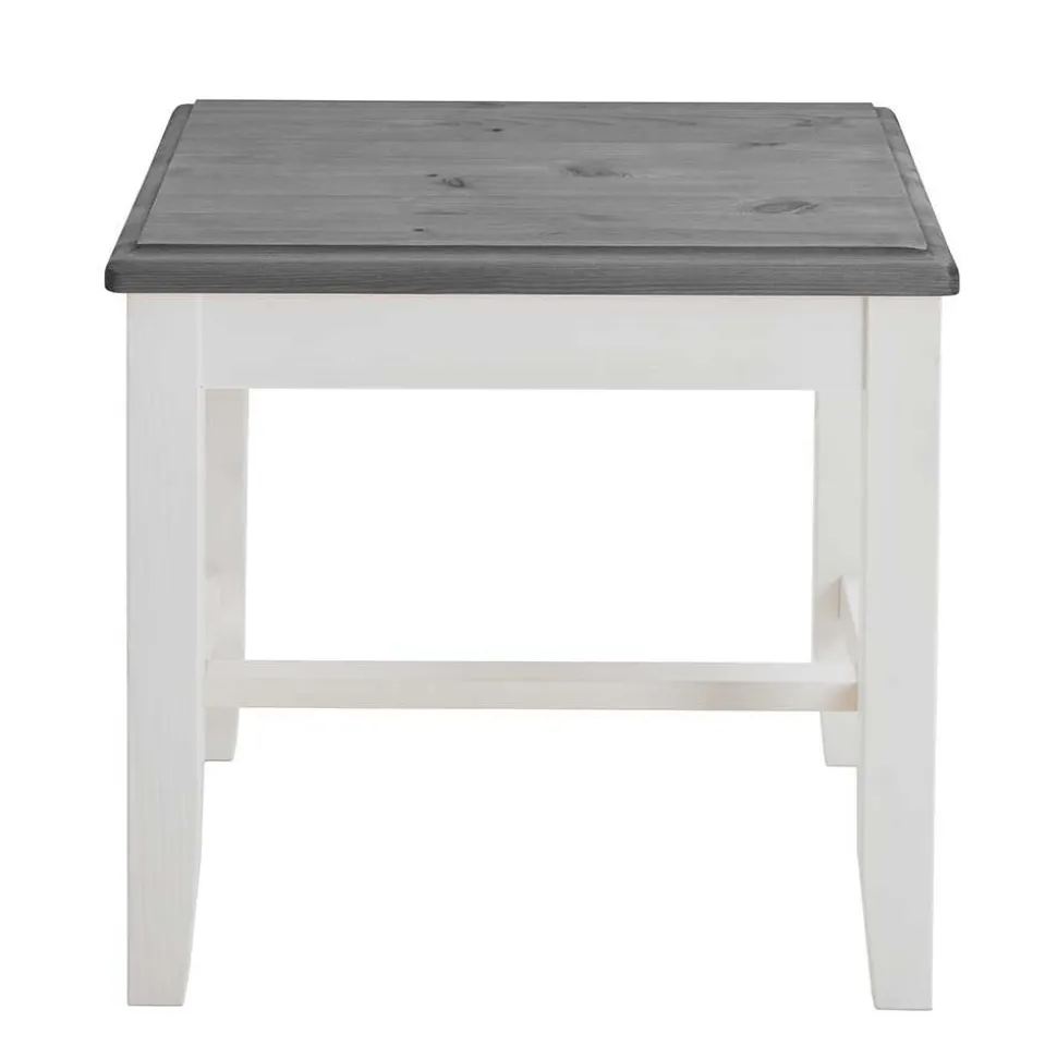 Modern Country Frisiertisch Set zweifarbig - Mirandesca (dreiteilig)