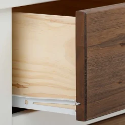 Modern Country Highboard in Weiß - Yakos