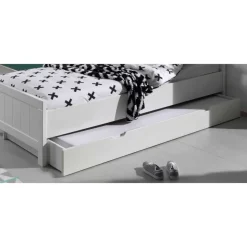 Modern Country Kinderbett in Weiß - Ellen