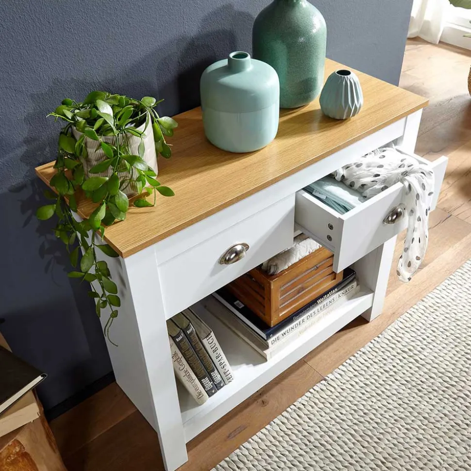 Modern Country Konsolentisch mit Schubladen - Intora