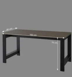 Modern Country Schreibtisch & Rollcontainer - Joe (zweiteilig)