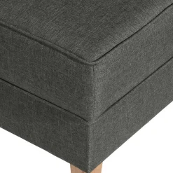 Modern Country Sessel in Anthrazit mit Buche Natur - Mediteranos