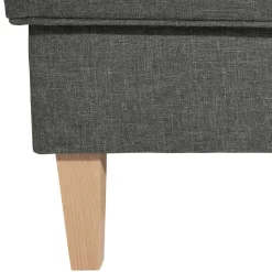 Modern Country Sessel in Anthrazit mit Buche Natur - Mediteranos