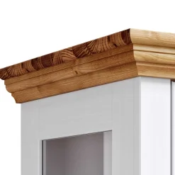 Modern Country Vitrinenschrank zweifarbig - Eyzaco