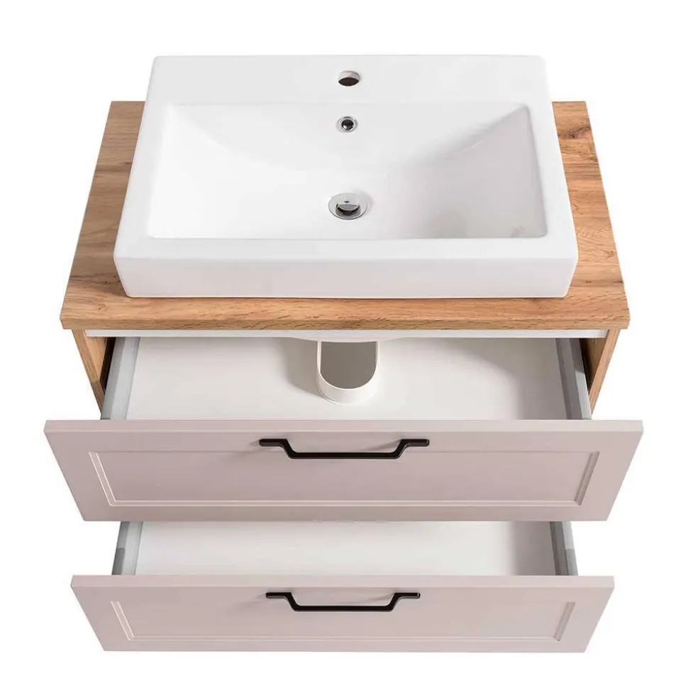 Modern Country Waschplatz Set - Trioto (dreiteilig)