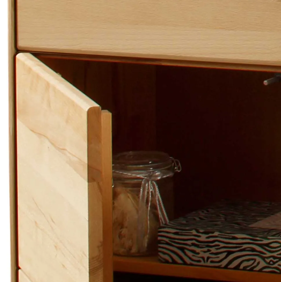 Moderne Anrichte aus Kernbuche Massivholz - Namgon