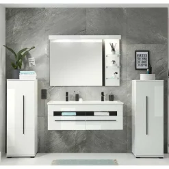 Moderne Badmöbel im Set - Ingmesan (vierteilig)