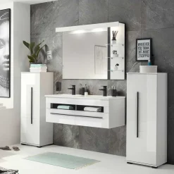 Moderne Badmöbel im Set - Ingmesan (vierteilig)