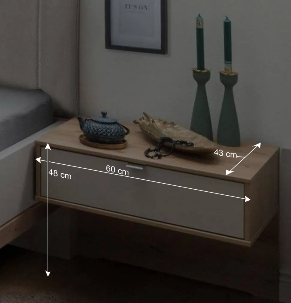 Moderne Design Bettanlage mit Kunstleder - Crascanu (dreiteilig)