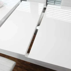 Moderne Essgruppe mit 4 Drehstühlen - Baiamare (fünfteilig)