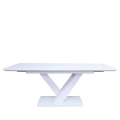 Moderne Esszimmer Gruppe in Weiß - Colosses (fünfteilig)