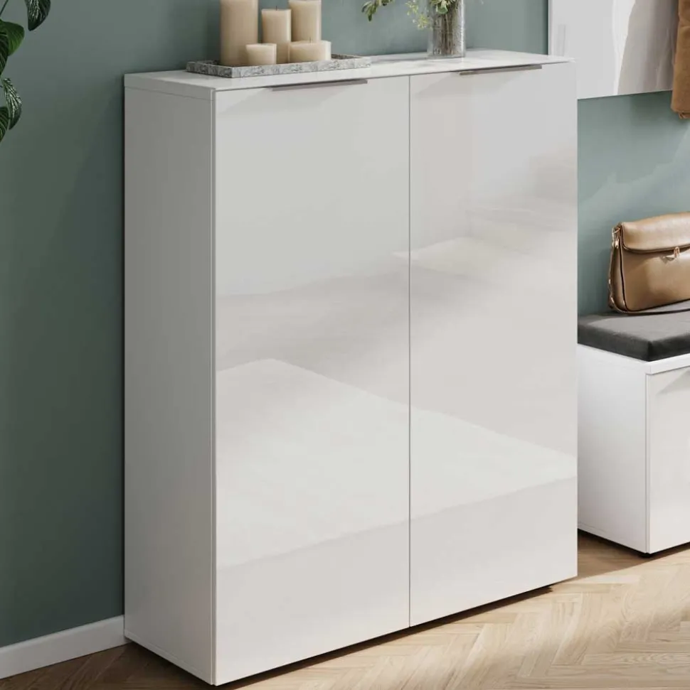 Moderne Flurkombination in Weiß - Kofi (vierteilig)