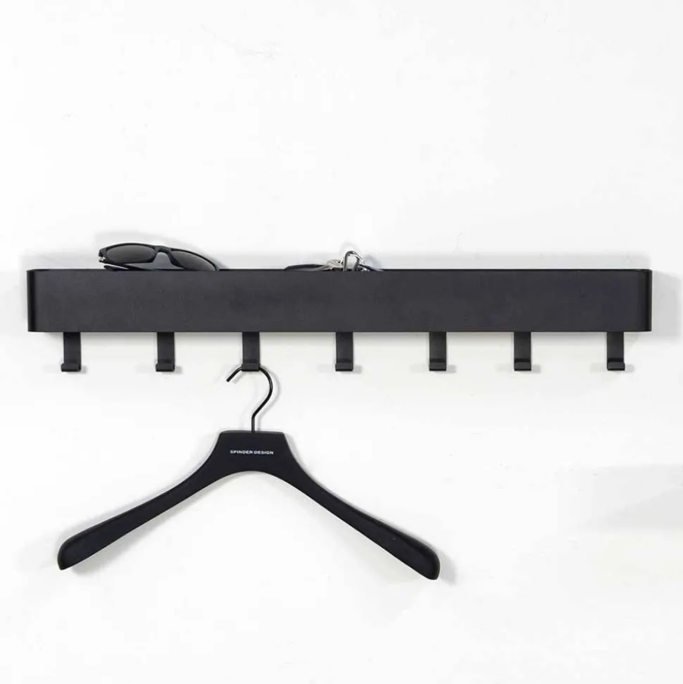 Moderne Garderobenleiste aus Stahl - Halgato