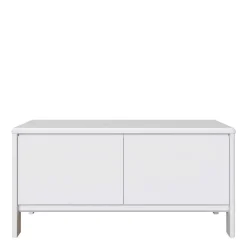 Moderne Garderobenmöbel aus Holz in Weiß - Oranias (dreiteilig)