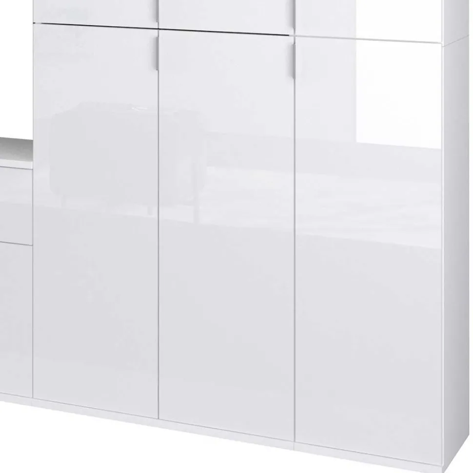 Moderne Garderobenmöbel Schrankwand - Ejulia (vierteilig)