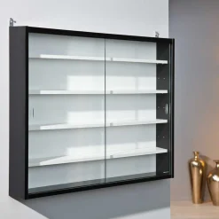 Moderne Hängevitrine für Sammlungen 80x60x10 - Lovro