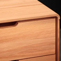 Moderne Holzkommode aus Kernbuche massiv - Junola