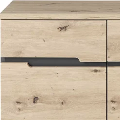 Moderne Kombikommode in Wildeiche NB - Kuetra