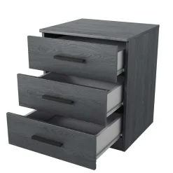 Moderne Nachtkommode in Eiche Grau - Carika