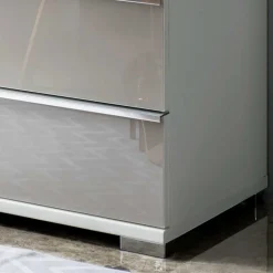 Moderne Schubladen-Kommode mit Glas Front - Nucina