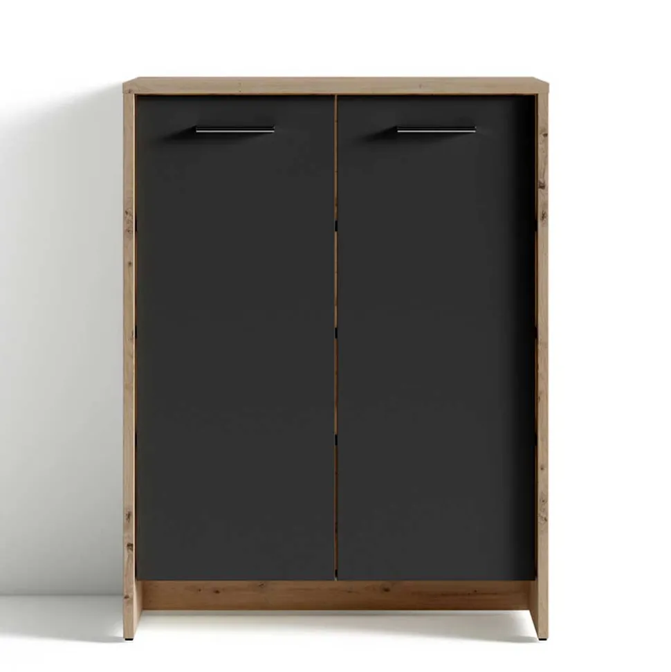 Moderne Schuhkommode zweifarbig - Ungaran