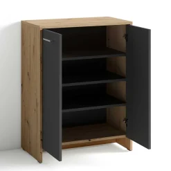 Moderne Schuhkommode zweifarbig - Ungaran