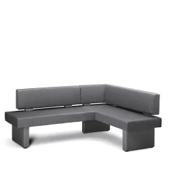 Moderne Stoff Eckbank in Grau - Classimo
