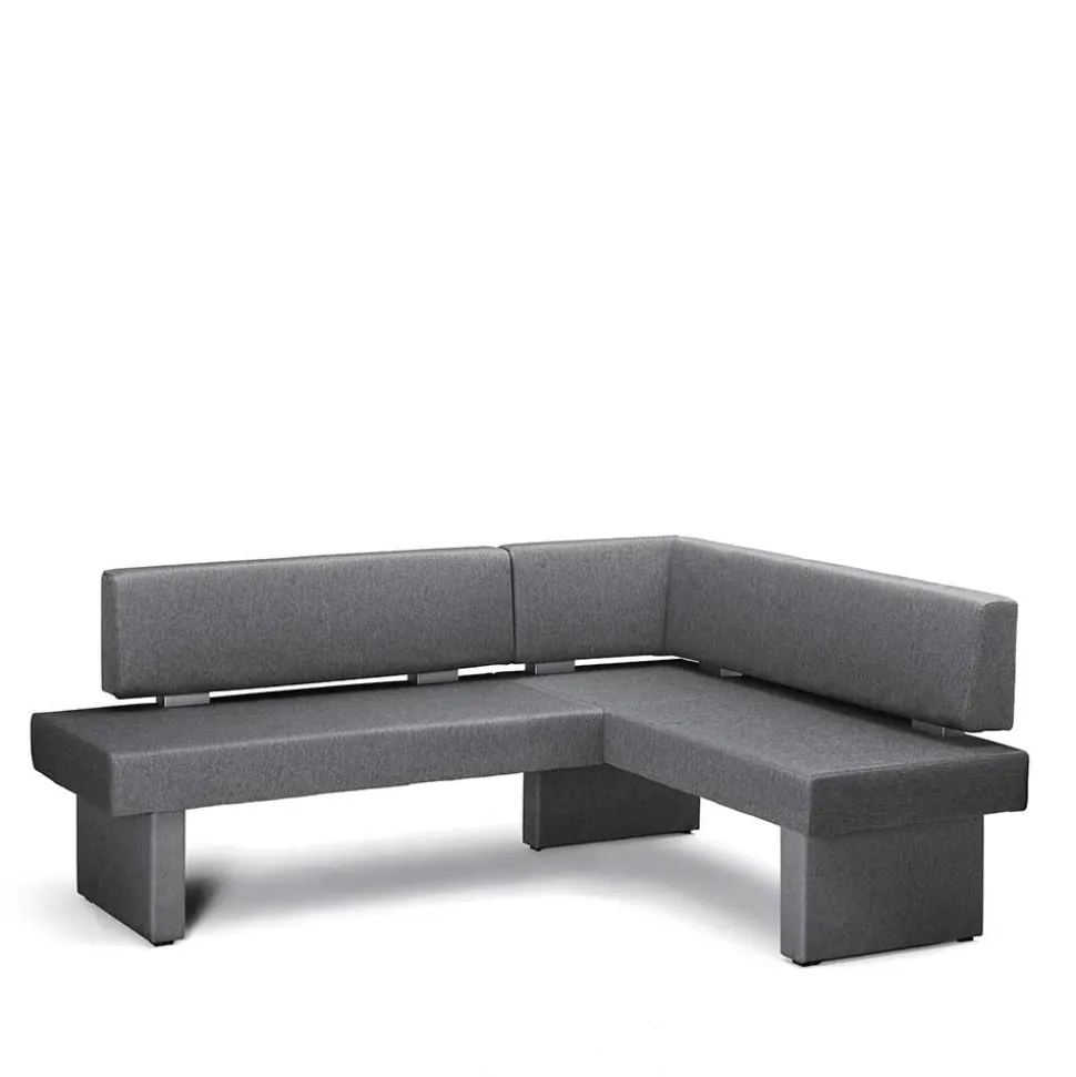 Moderne Stoff Eckbank in Grau - Classimo
