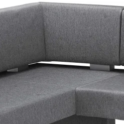 Moderne Stoff Eckbank in Grau - Classimo
