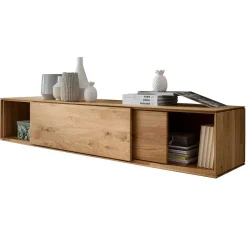 Moderne TV Anbauwand aus Holz - Sinta (dreiteilig)