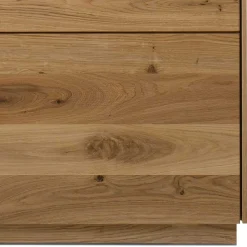 Moderne Wohnzimmervitrine aus Wildeiche Massivholz - Millena