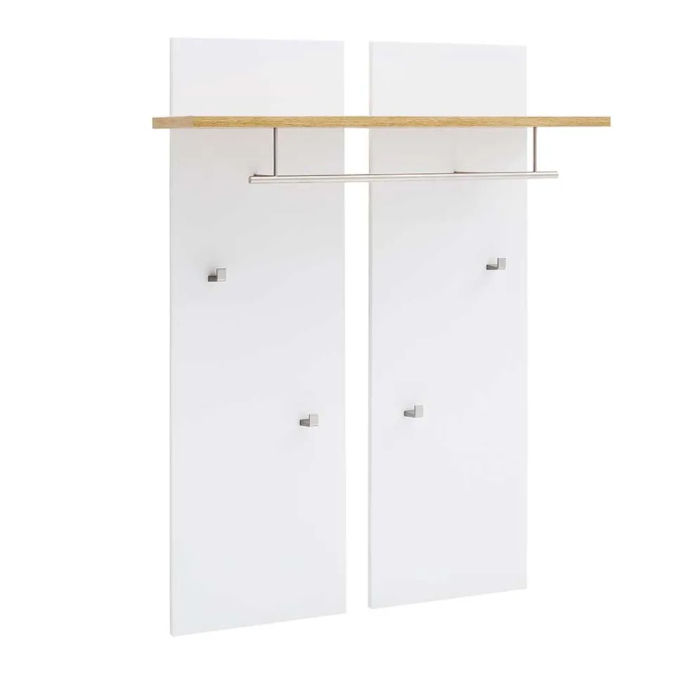Modern-elegante Wandgarderobe 88x118x28 cm - Nusenia