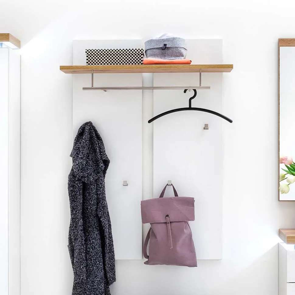 Modern-elegante Wandgarderobe 88x118x28 cm - Nusenia