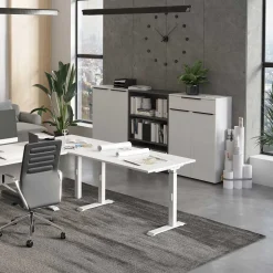 Moderner Aktenschrank in Weiß - Sparkle