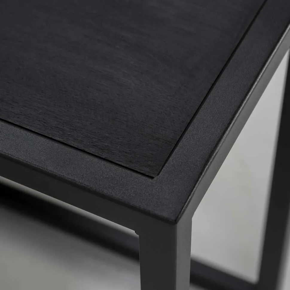 Moderner Anstelltisch in Schwarz - Lakohoma