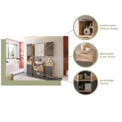 Moderner Bad Unterschrank mit 87 cm Höhe - Depart