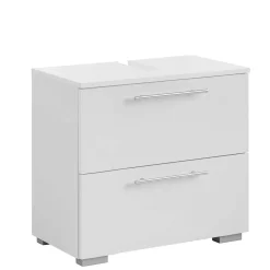 Moderner Bad Waschbeckenschrank in Weiß - Tyler